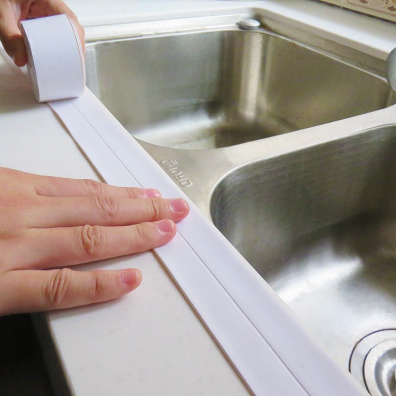 Băng keo dán chống thấm bồn rửa chén, nhà bếp, nhà vệ sinh