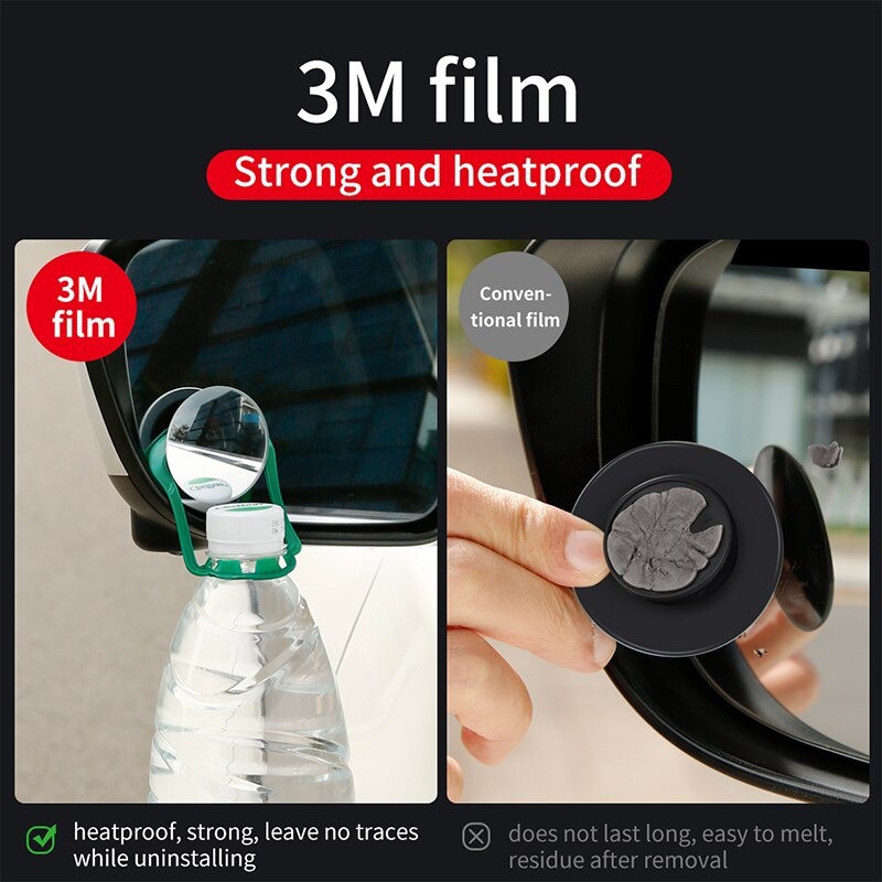 Gương Cầu Lồi Chiếu Hậu Chống Điểm Mù Cho Ô Tô Xe Hơi - Hàng Chính Hãng