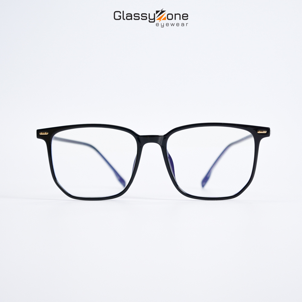 Gọng kính cận, Mắt kính giả cận nhựa dẻo Form vuông Nam Nữ Horace - GlassyZone