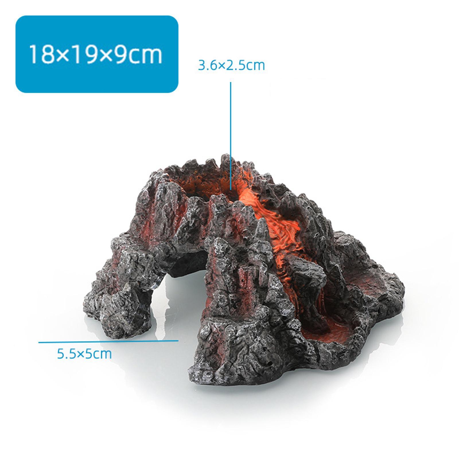 Resin Aquarium Decoration Ornament Kit Shape Landscape Accessories