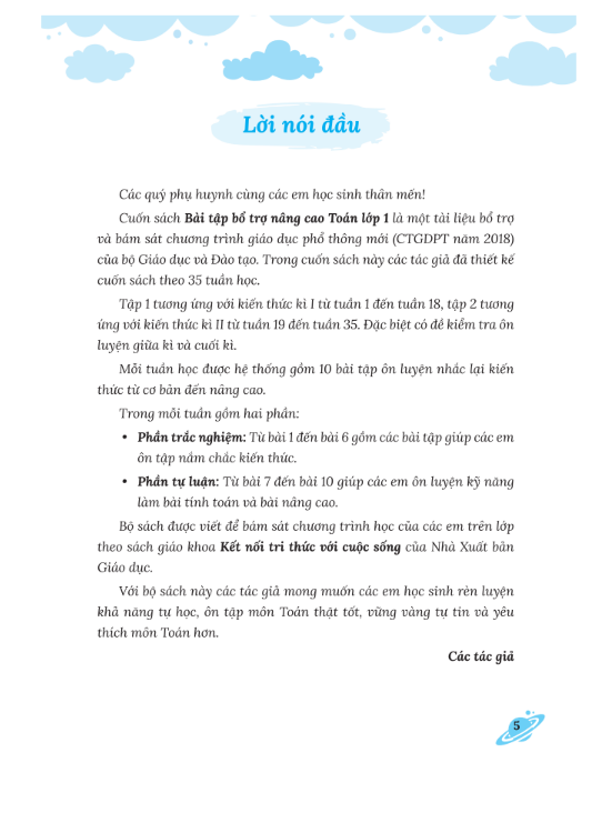 Sách - Bài Tập Bổ Trợ Nâng Cao Toán Lớp 1 – Tập 2