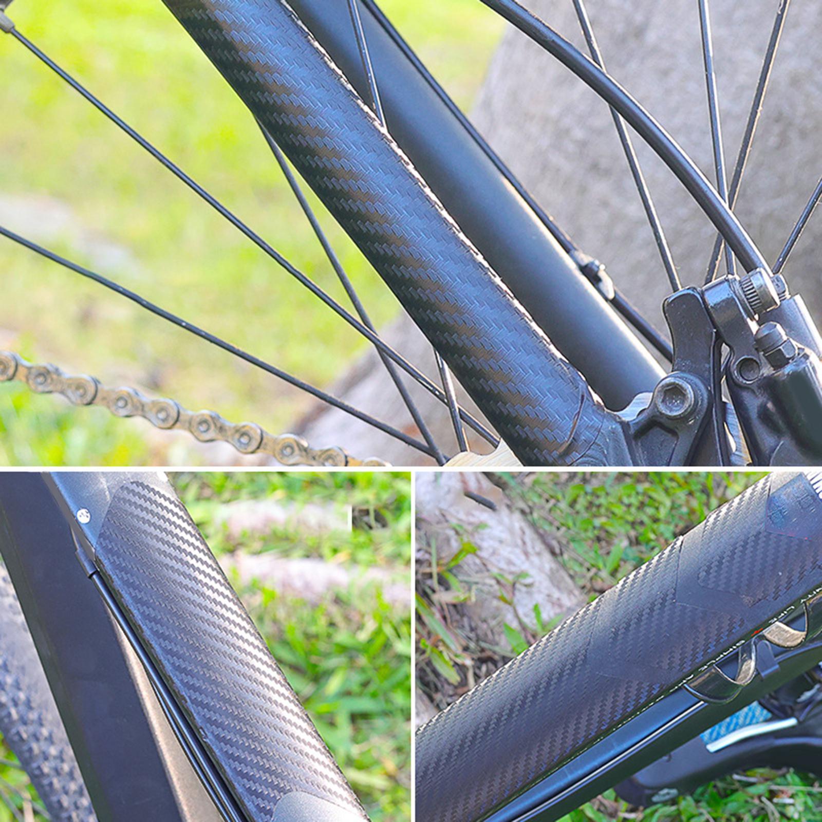 2-3pack Bike Frame Protector Sticker Tape Bicycle Protect Cover Carbon Fiber