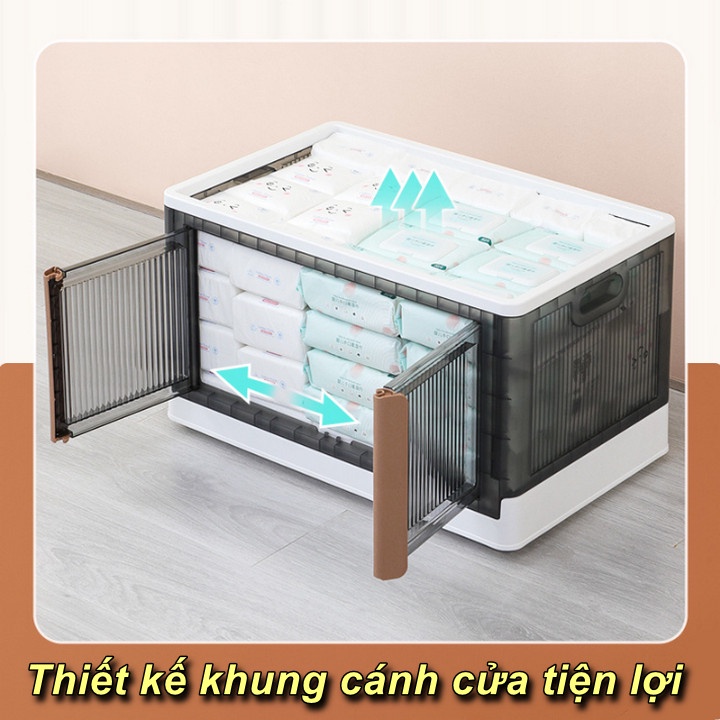 Combo 3 Hộp Lưu Trữ Đồ Vật Dụng Double Sided