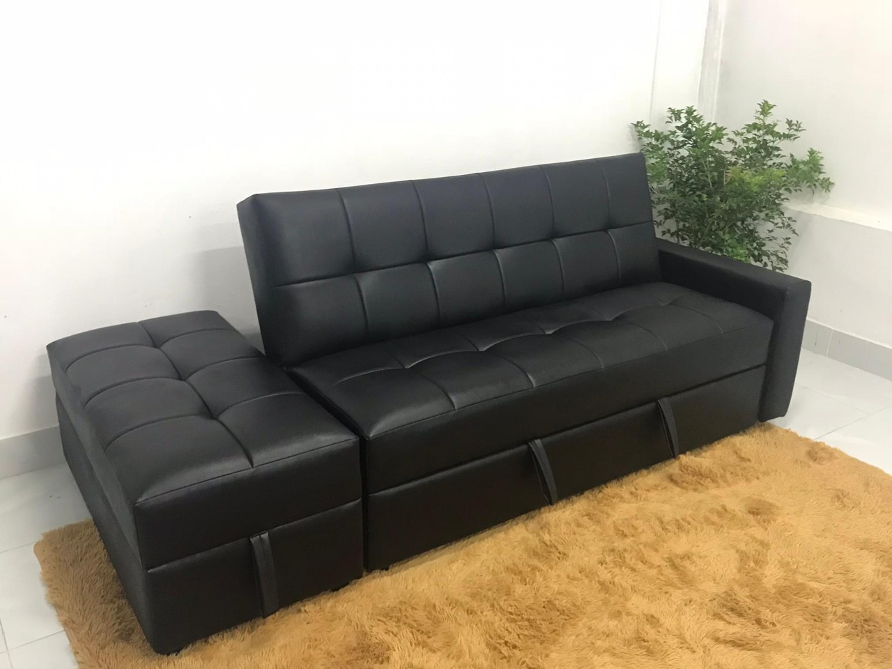 Ghế thông minh đa năng Juno Sofa nệm sofa Smart Chair Ottoman 1m2 và đôn ghép 50 x 100 cm