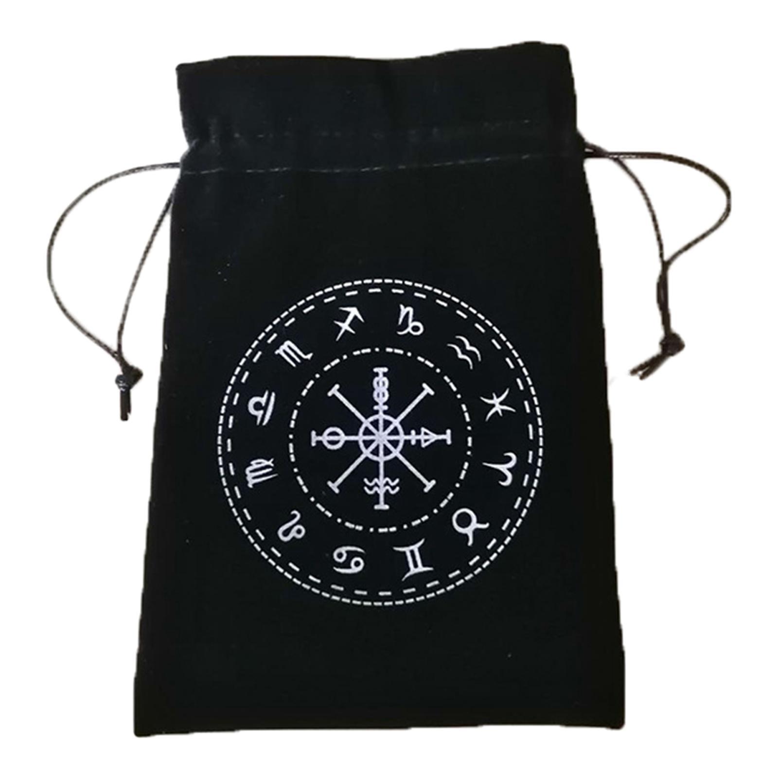 Pouch Thick Velvet Board Game Playing Cards Bag