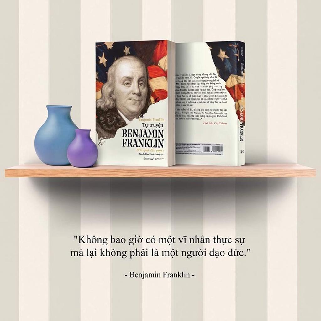 Sách Tự truyện Benjamin Franklin - Alphabooks - BẢN QUYỀN
