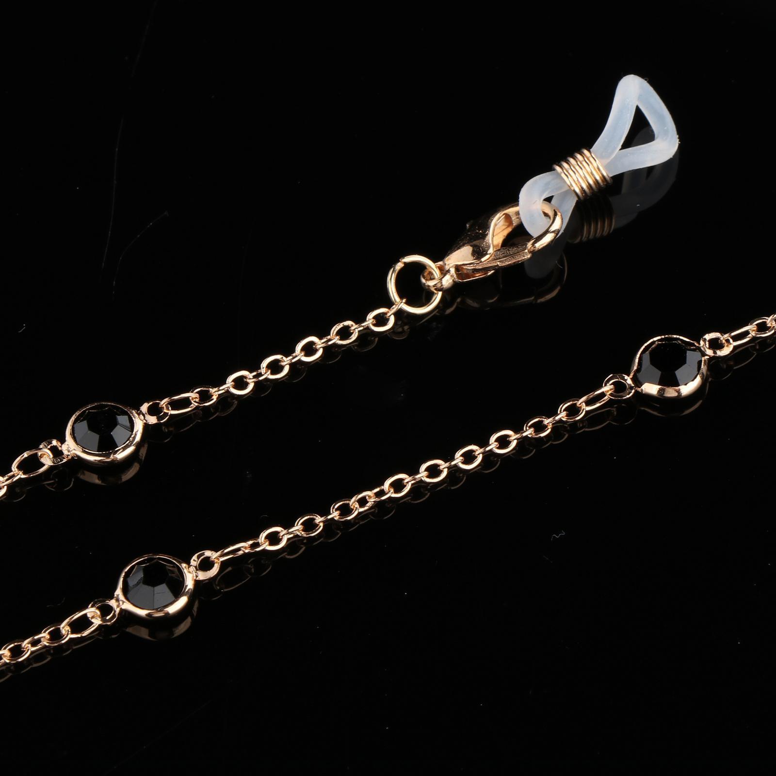Metal Beaded Eyeglass Chains Chian Strap Holder Neck Chain