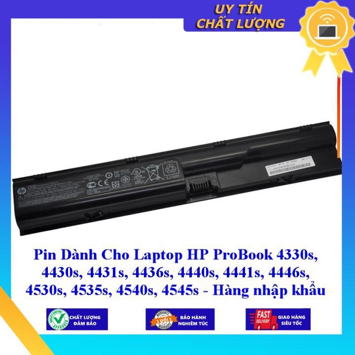 Pin dùng cho Laptop HP ProBook 4330s 4430s 4431s 4436s 4440s 4441s 4446s 4530s 4535s 4540s 4545s - Hàng Nhập Khẩu  MIBAT108