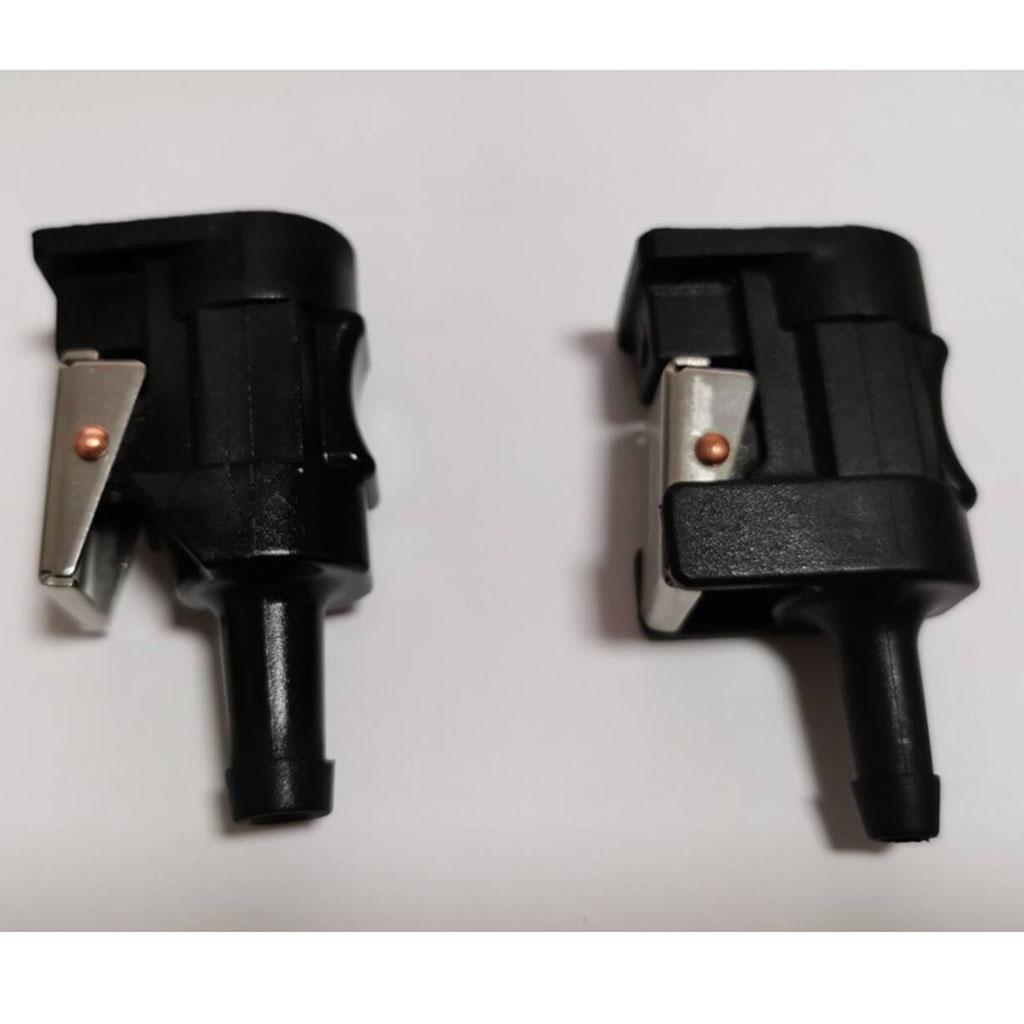 2x for Yamaha Outboard Fuel Connector - 8mm Motor End