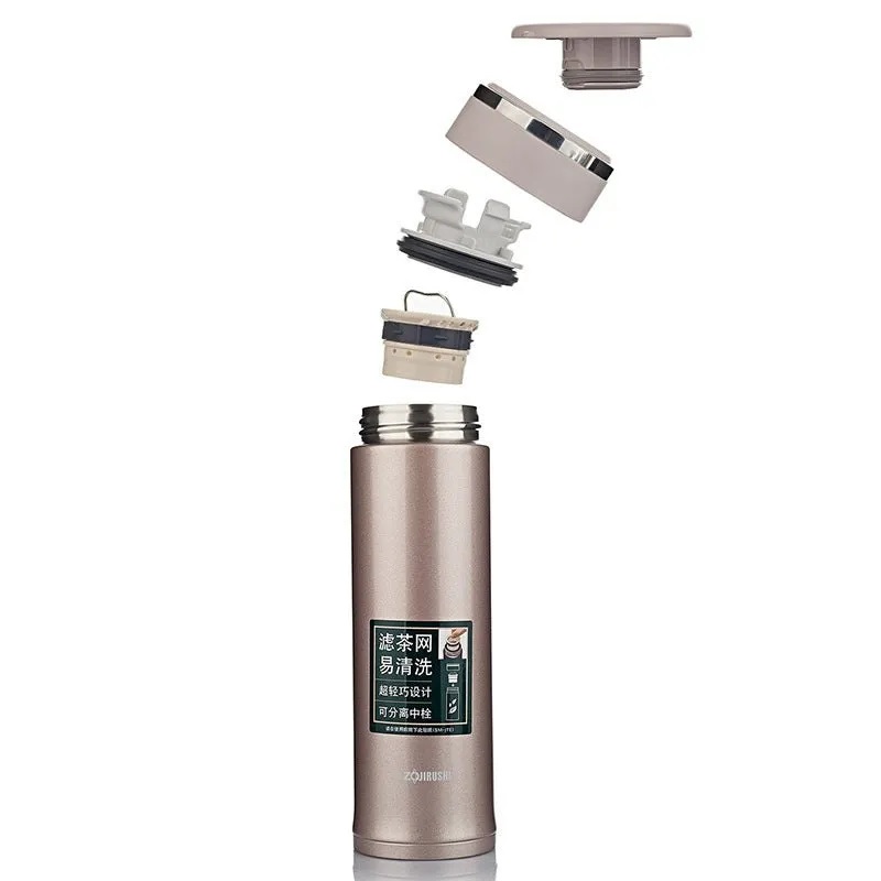 Bình giữ nhiệt kèm lọc trà Zojirushi SM-JTE34-PX, dung tích 0.34L , hàng chính hãng