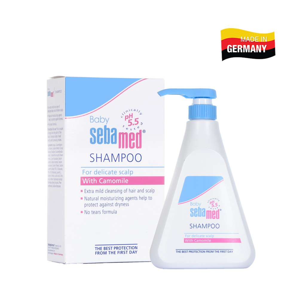 Dầu Gội Trẻ Em Dịu Nhẹ Không Cay Mắt Baby Sebamed Children's Shampoo SBB02A