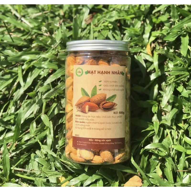 Hạt hạnh nhân rang bơ vỏ mỏng CAO Food nhập khẩu chính ngạch từ Mỹ, hạt siêu thơm giòn và dinh dưỡng