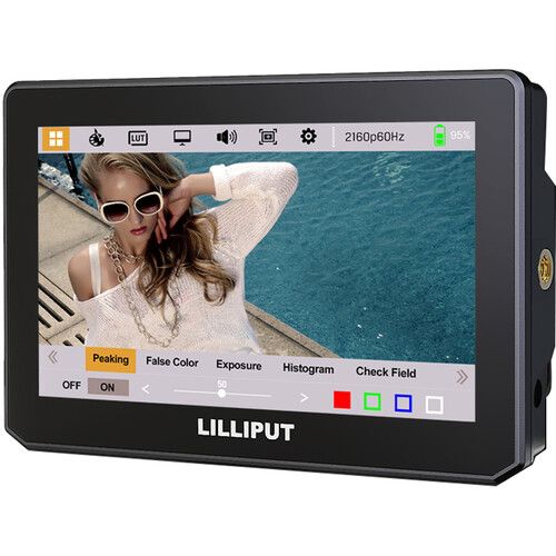 Màn Hình Lilliput Cảm Ứng 3D Lut T5 5&quot; Touch On-Camera HDMI - Chính Hãng