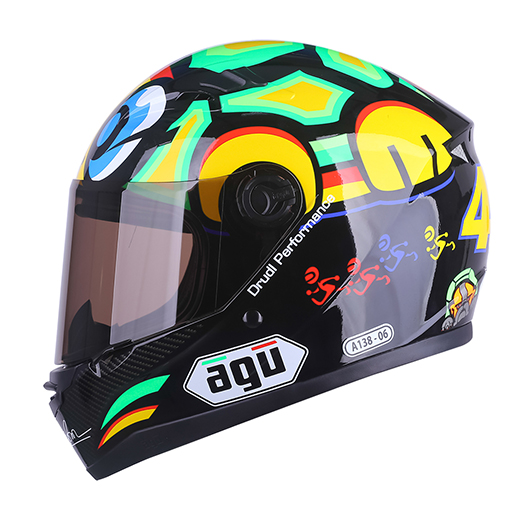 Nón bảo hiểm Fullface 138 - 06 tem Rùa hot nhất