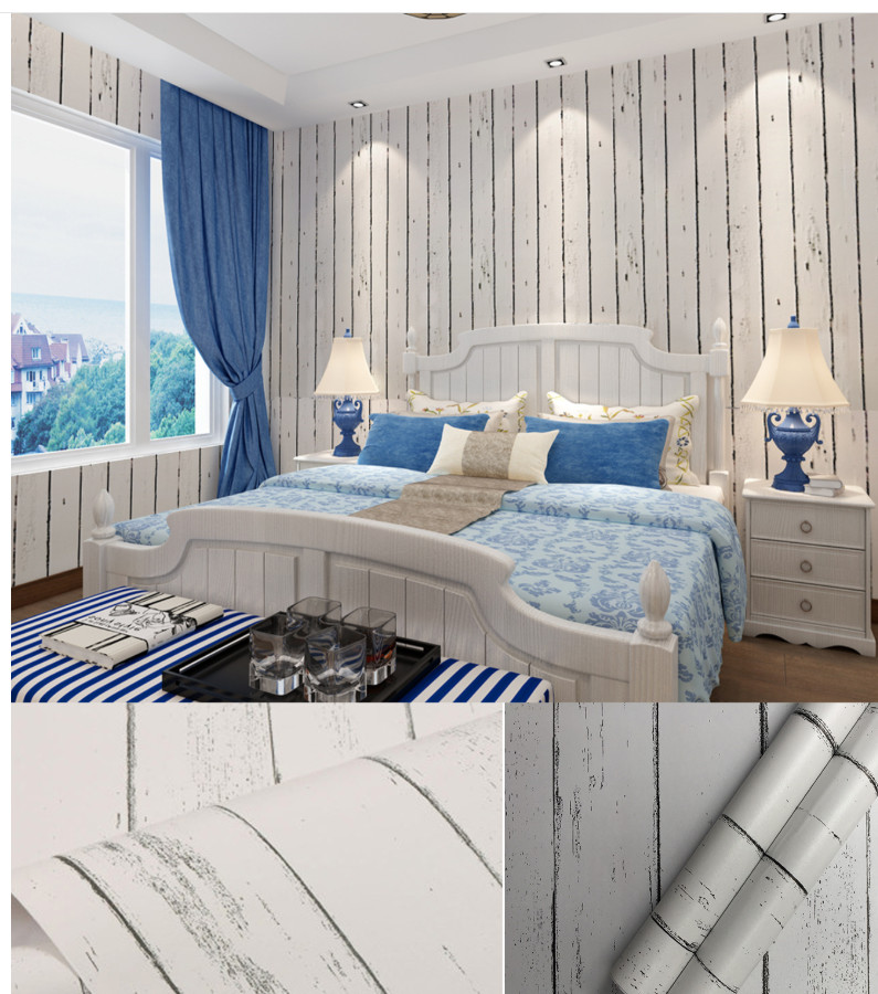 GIẤY DÁN TƯỜNG KHỔ 45CMX10M VÁN SỌC TRẮNG