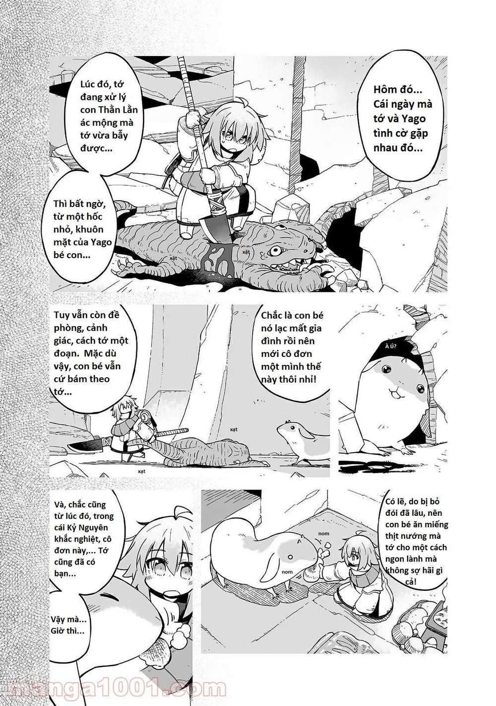 ngay cả khi hậu tận thế, thật hạnh phúc vẫn còn được sống... chapter 18 23