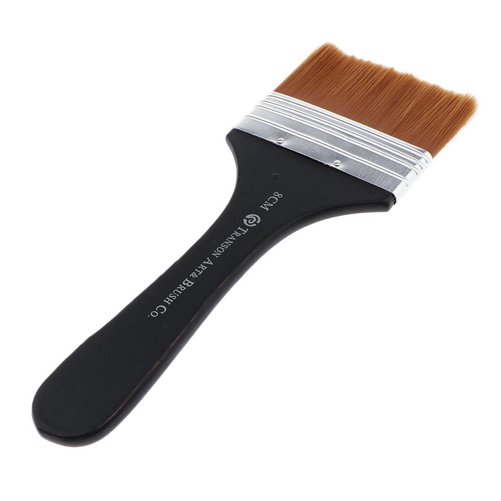 3x Art Paint Brushes for for Watercolor, Acrylic, Oil 7 Different Sizes to Choose for Artists, Adults & Kids