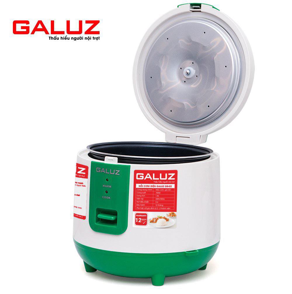 Nồi cơm điện cơ Galuz GR-02 dung tích 1.8 lít hàng chính hãng