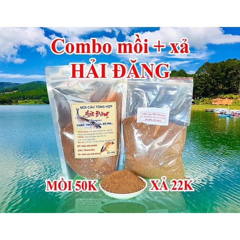 Mồi câu Hải Đăng 500g giá gốc tại xưởng xả kho combo mồi câu và xả chỉ từ 20k