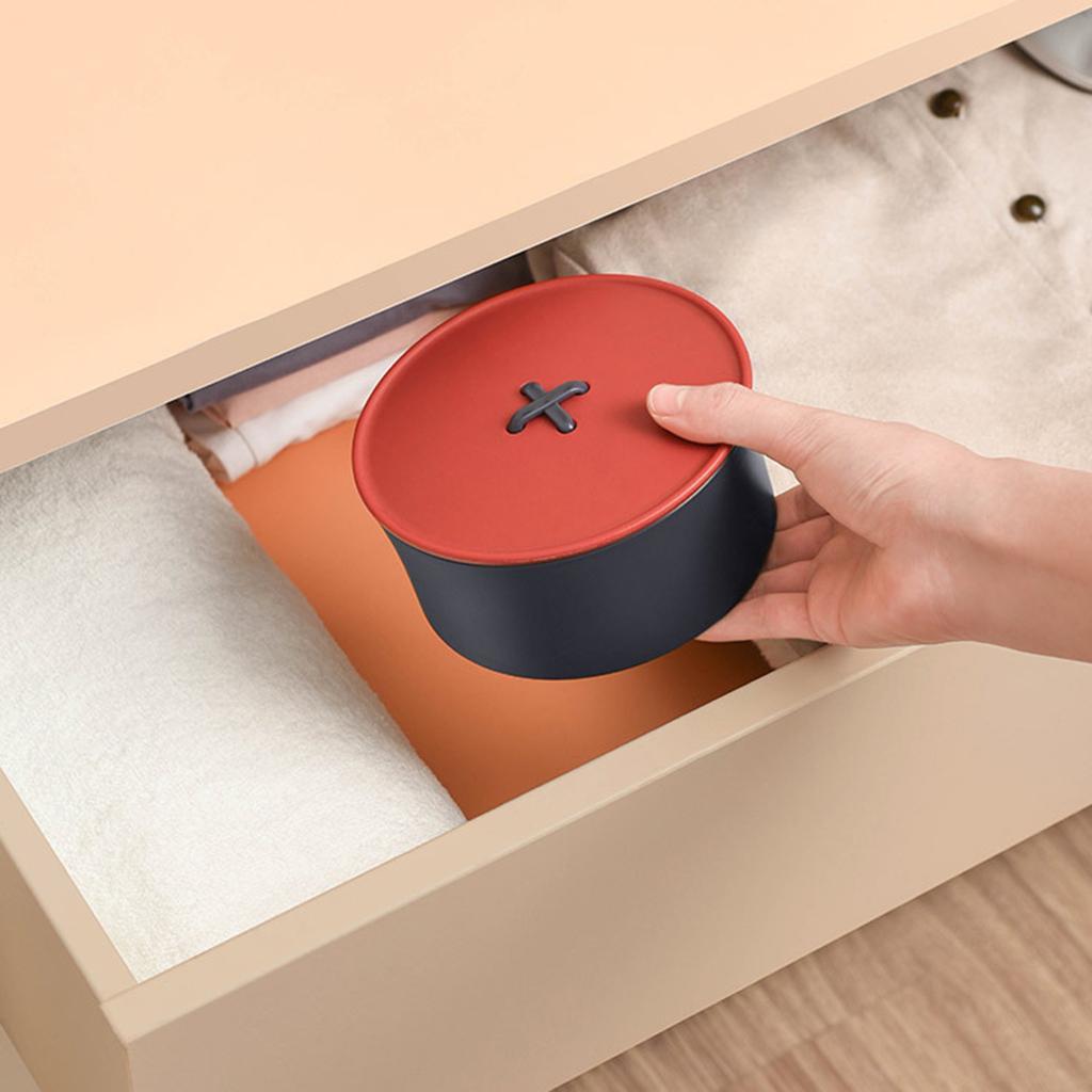 24Pcs Sewing Kit Case  Thread Tape   Kit Red Blue