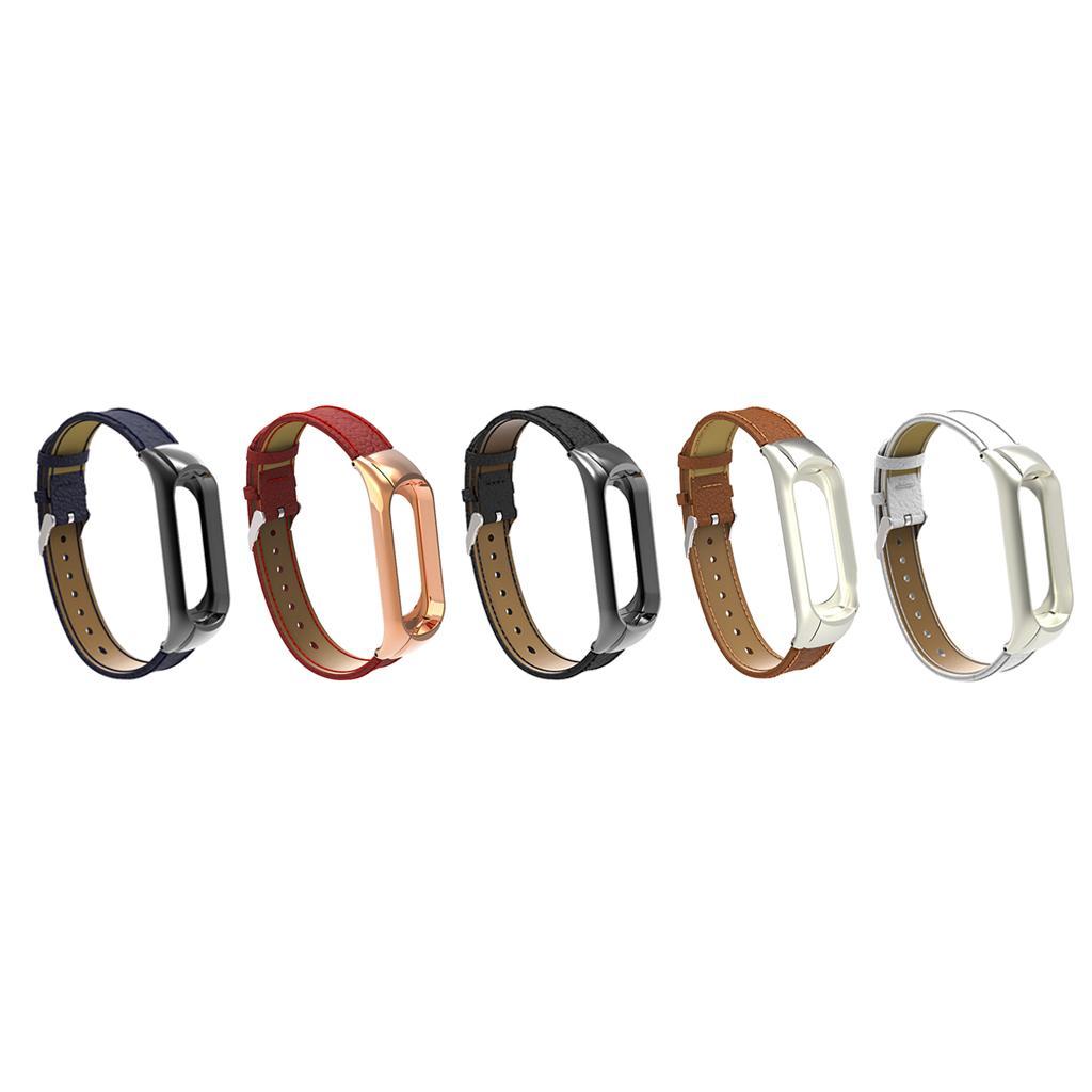 Leather Strap Wrist Strap Smart Band Accessories for Band 3