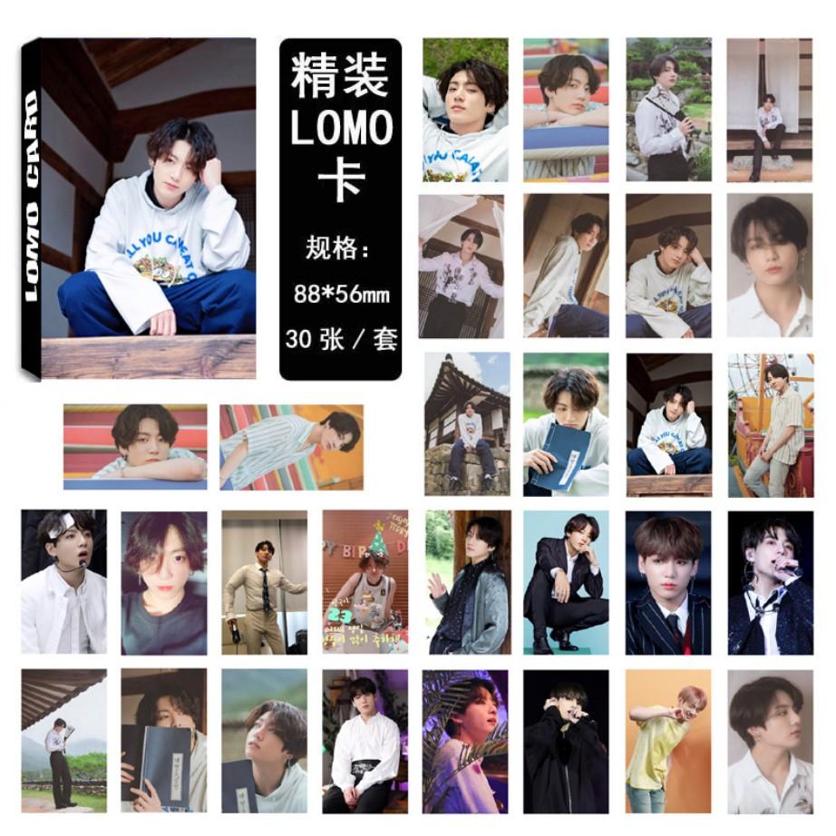 Lomo BTS SUMMER PACKAGE 2019 (ảnh hộp giấy BTS 30 tấm