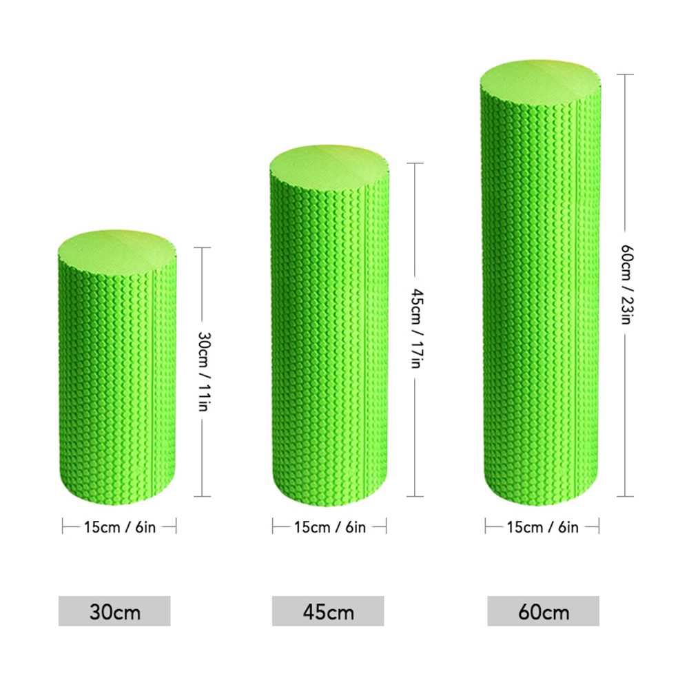 Con lăn EVA massage phục hồi cơ, giãn cơ trong luyện tập yoga, gym