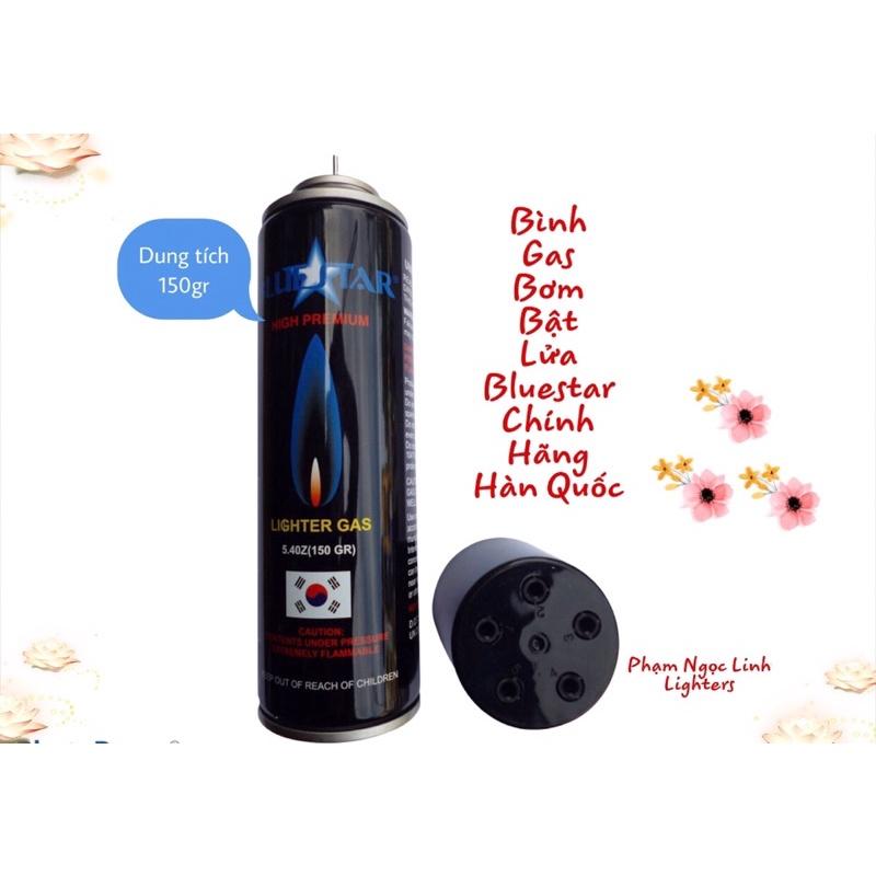 Bình Gas Bơm bật lửa BLUESTAR 150g HQ Chính Hãng