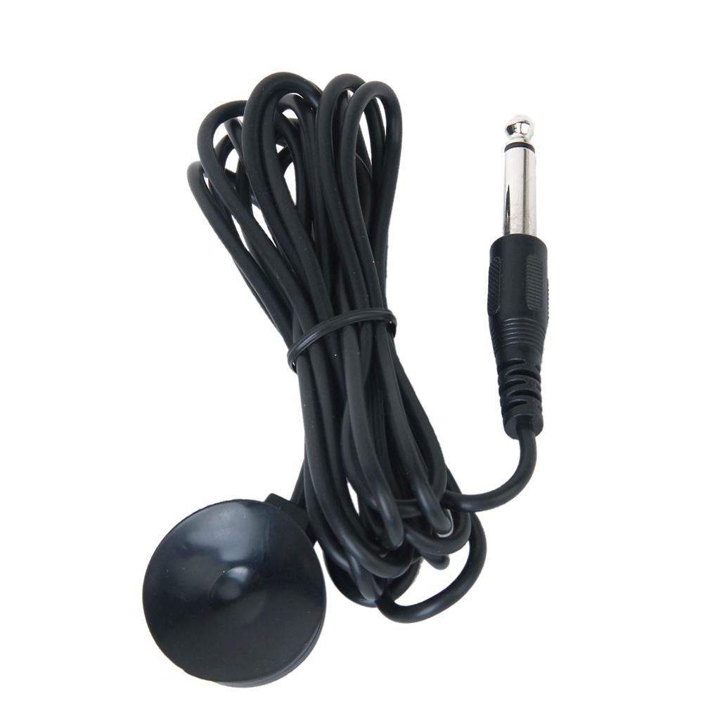 Guitar Pickup, Suction Style Contact Microphone Transducer for Acoustic Guitar, Ukulele, Violin, Mandolin, Banjo, Cello, Kalimba