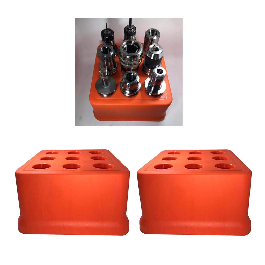 2x Multifunctional Housing Storage Cutter Holder Square Drill Box