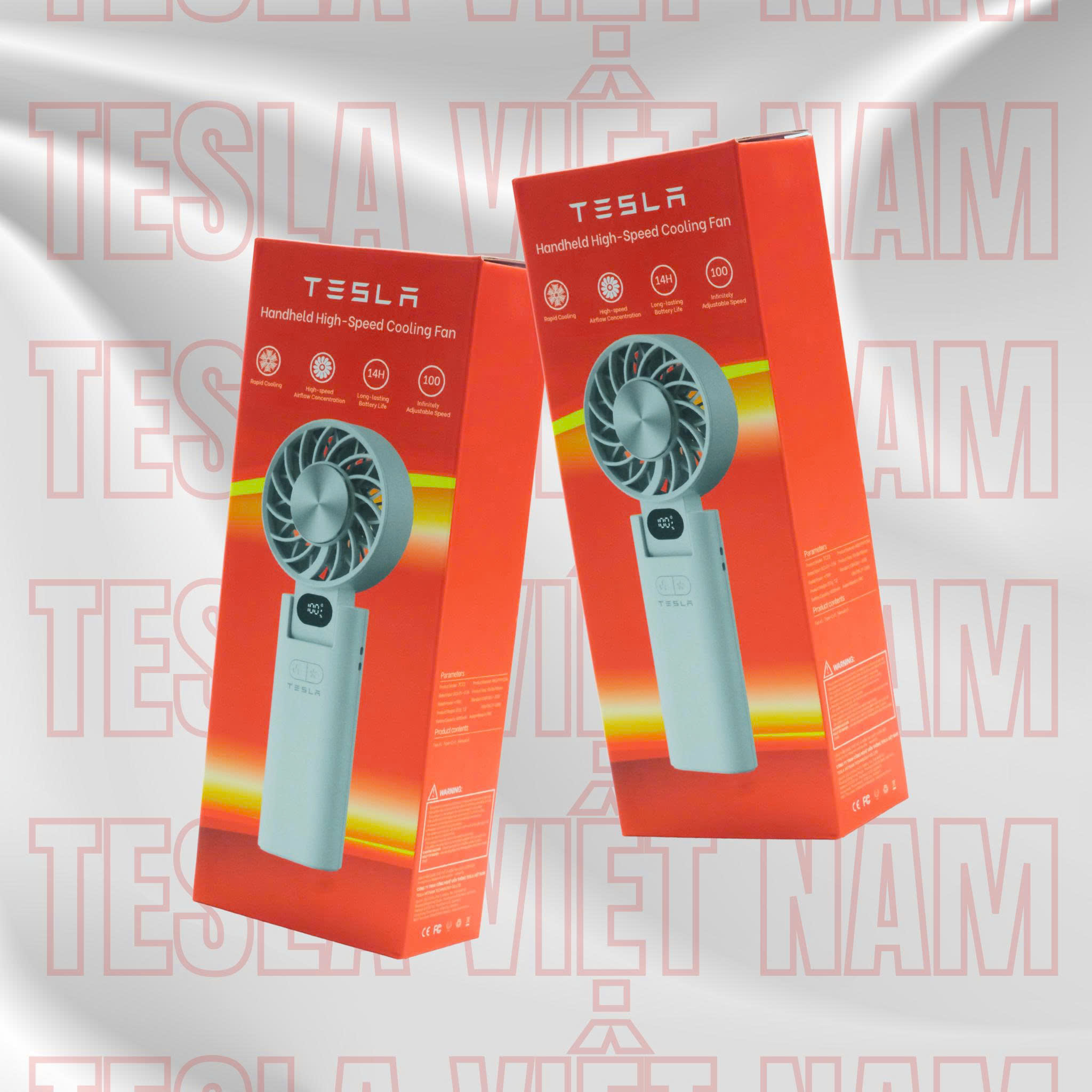 Quạt Tốc Độ Cao - Sò Lạnh Tesla TC23 I Bảo Hành 12 Tháng 1 Đổi