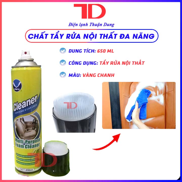 Chất Tẩy Rửa Siêu Sạch Và Đa Năng - Điện Lạnh Thuận Dung