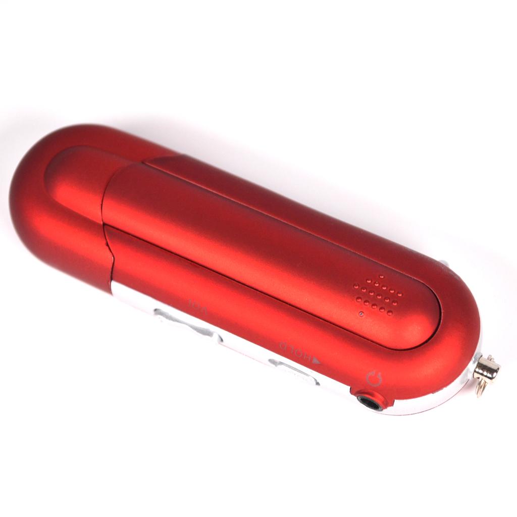 8GB USB 2.0 Flash Drive LCD MP3 Music Player With FM Radio 8G Red