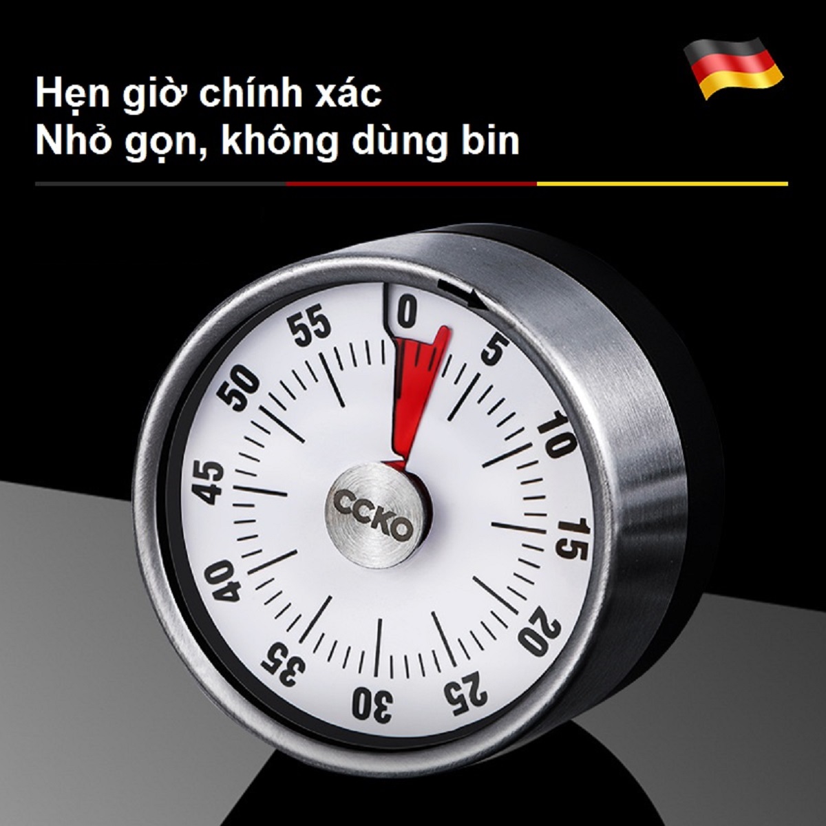 Đồng Hồ Hẹn Giờ Nấu Ăn, Đồng Hồ Đếm Ngược Dây Cót Pomodoro - Giúp Tăng Cường Hiệu Suất Và Quản Lý Thời Gian Hiệu Quả