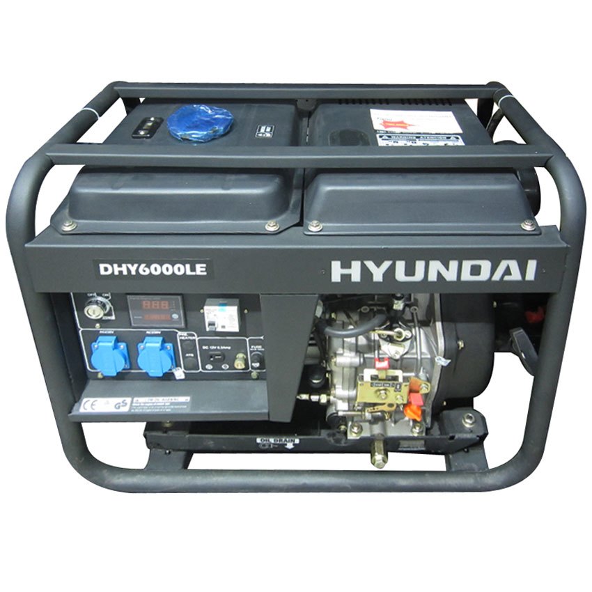 Máy phát điện HYUNDAI chạy xăng  5KW (đề nổ)