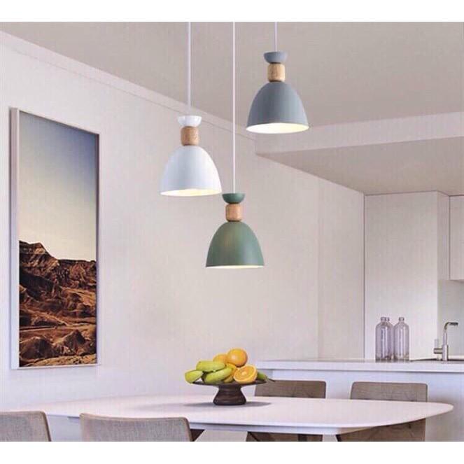Bộ 3 đèn thả Decor trang trí bàn ăn phòng khách hiện đại HY006