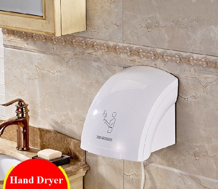 Máy sấy tay tự động thông minh Hand Dryer Automatic - Trắng