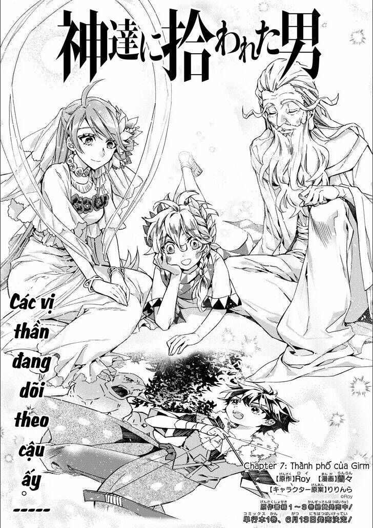 người đàn ông được chọn bởi các vị thần chapter 7 1