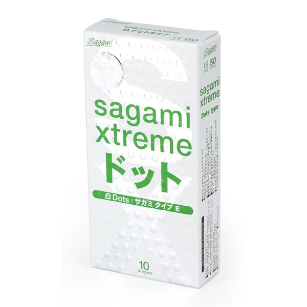 Combo 2 hộp bao cao su Sagami Xtreme White 10 pcs