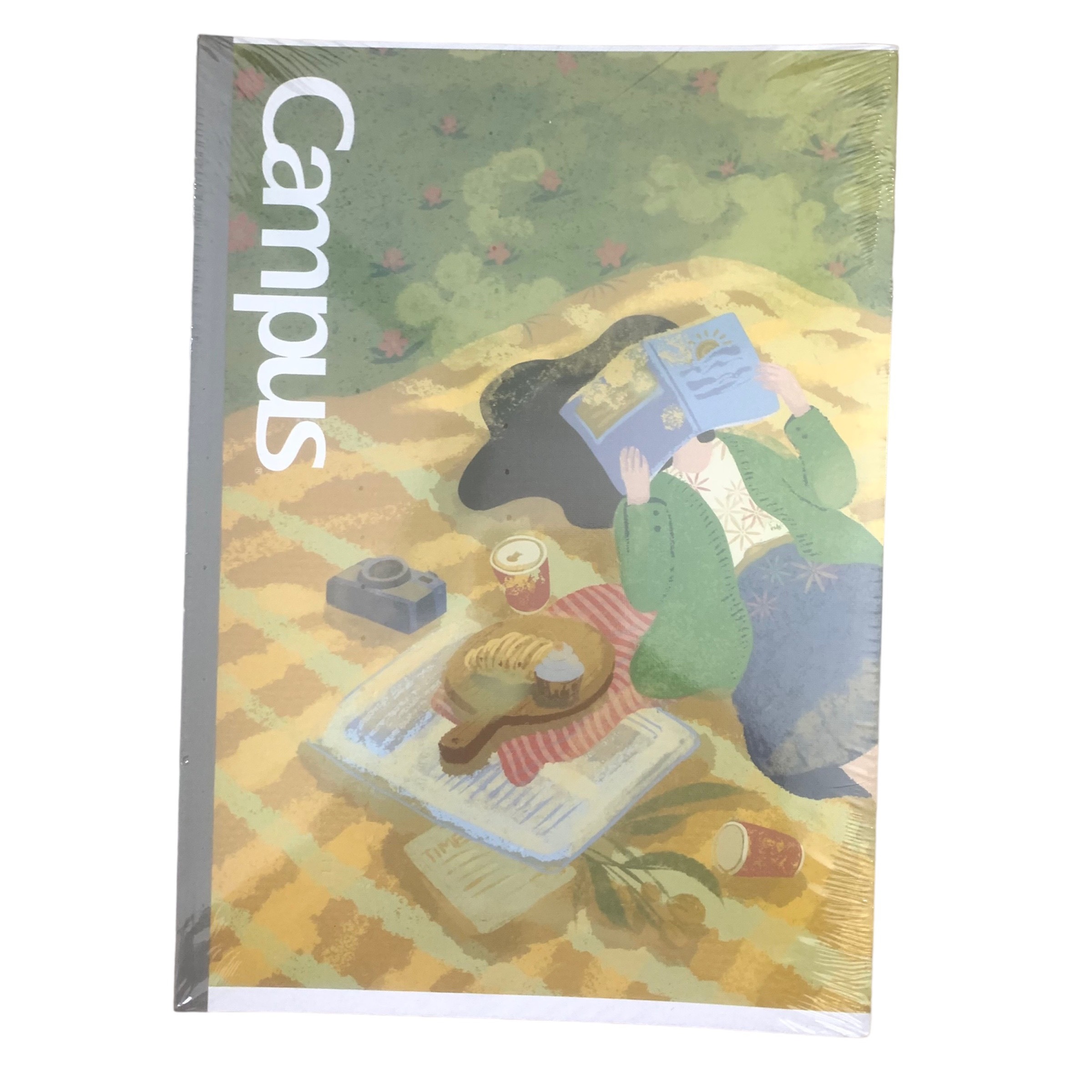 Vở Campus HEALING 120 trang dòng kẻ ngang - Mua 10 quyển tặng bút nhớ dòng