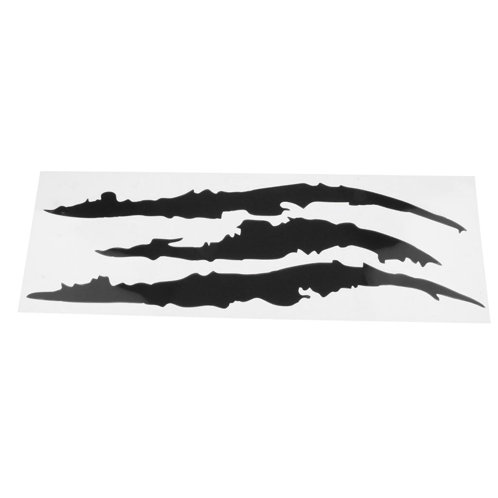 Monster Sticker Scratch Stripe Claw Marks Car Bike Auto Vinyl Sticker Decals