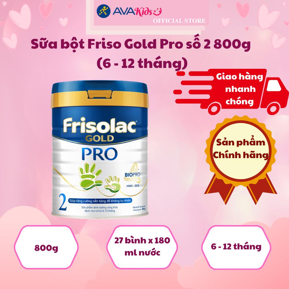 Sữa Bột Frisolac Gold Pro 2 Lon 800g - Hàng chính hãng