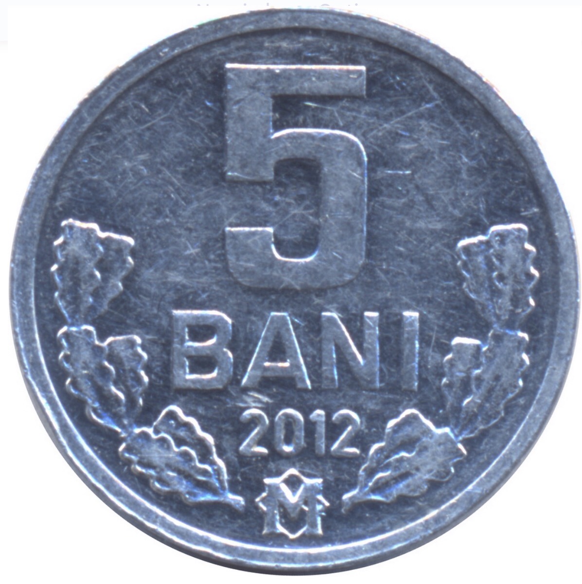 Đồng xu Cộng hòa Moldova 5 bani