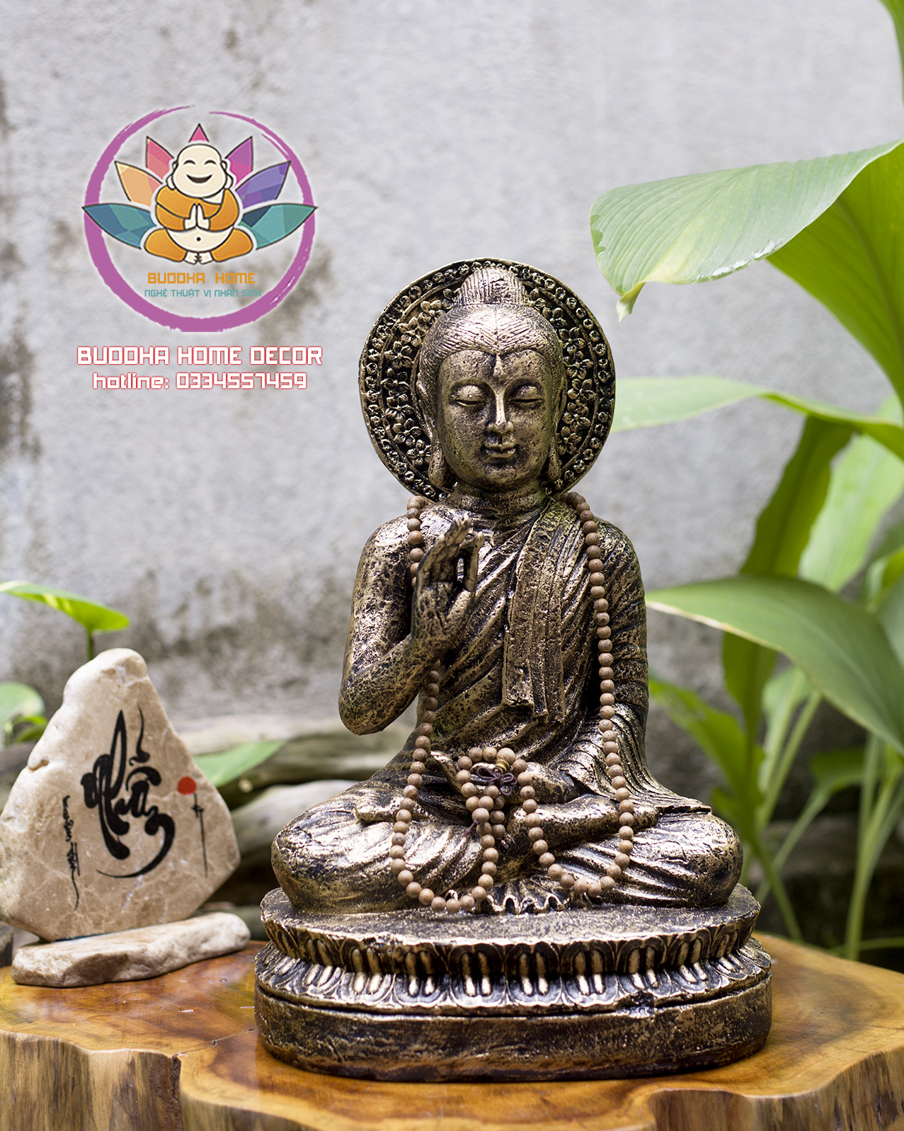 Tượng Phật trang trí nhà cửa phong thủy, bàn trà, hồ cá, thuỷ sinh, tiểu cảnh, bán cạn, terrarium