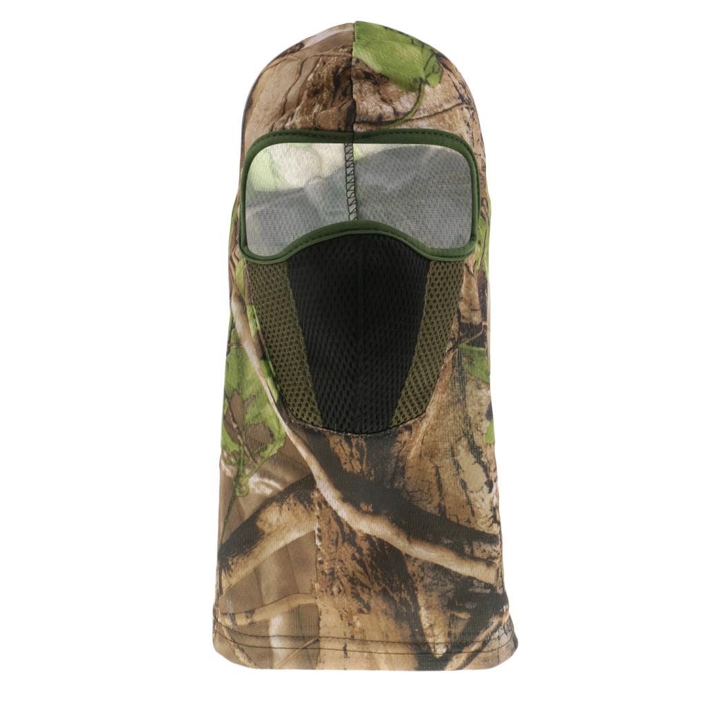 Nylon Camouflage Hunting Balaclava Face Mask Hood Full Face Motorcycle Mask
