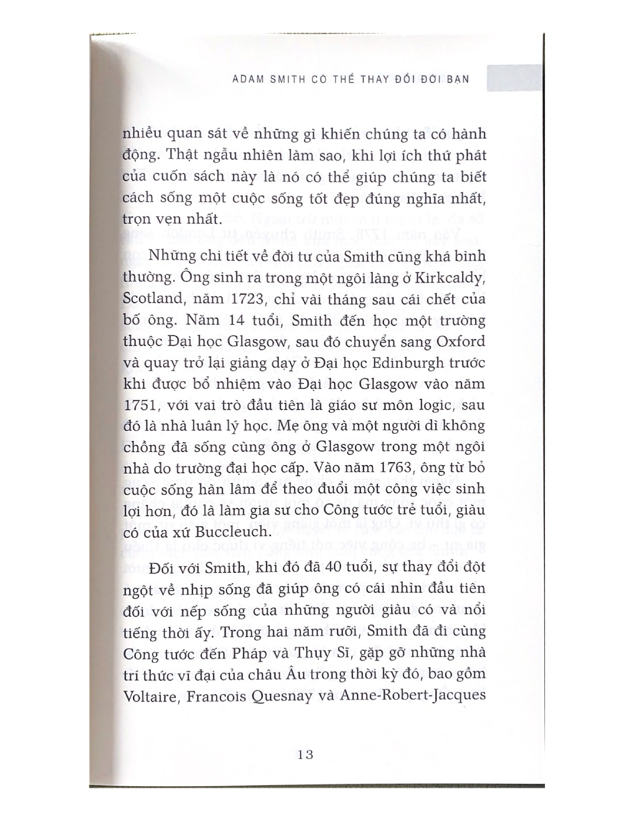 Adam Smith Có Thể Thay Đổi Cuộc Đời Bạn - Vanlangbooks