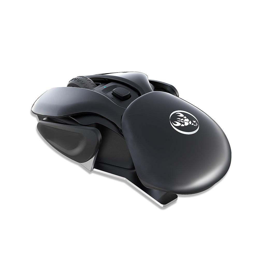 HXSJ T37 Wireless Mouse 2.4G Wireless Mouse Mute Mouse 3 Adjustable DPI Built-in 500mAh Rechargeable Battery Pink