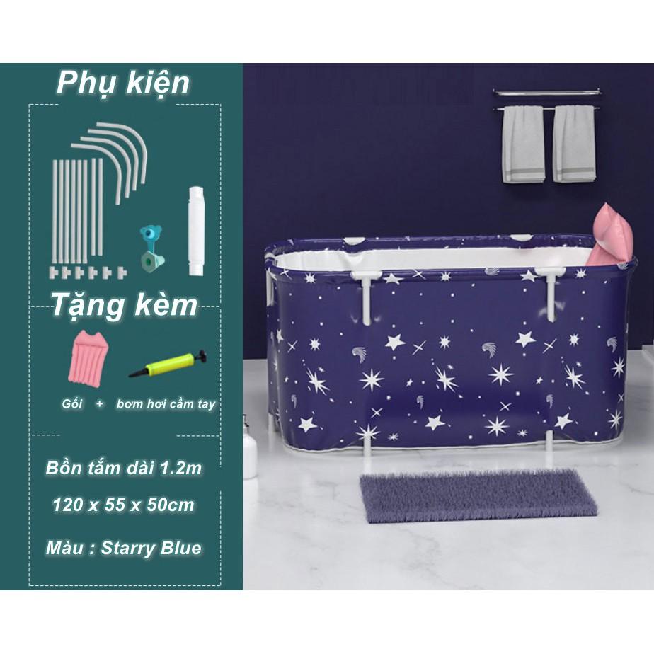 Bồn tắm người lớn NightFall 1m2 + Khuyến mãi tặng kèm gối