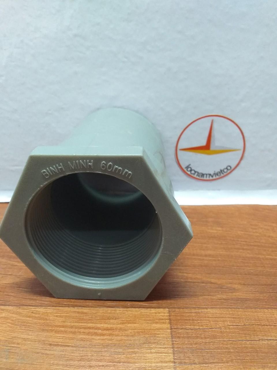 Nối ren trong PVC phi 60 Bình Minh