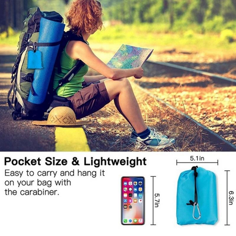 Portable Folding Camping Mat Waterproof Pocket Beach Blanket